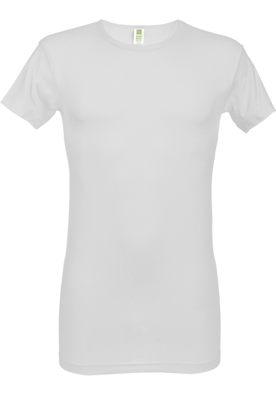 ALAN RED T-shirt Bilbao bamboo (1-pack), O-hals stretch, wit ALAN RED T-shirt Bilbao bamboo (1-pack), O-hals stretch, wit